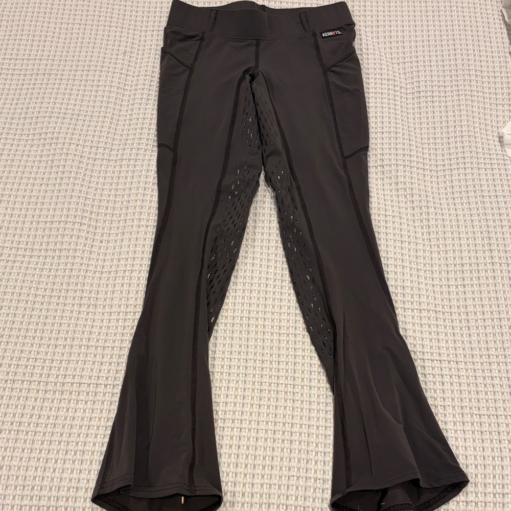 Dark Grey Kerrits Breeches (Small)